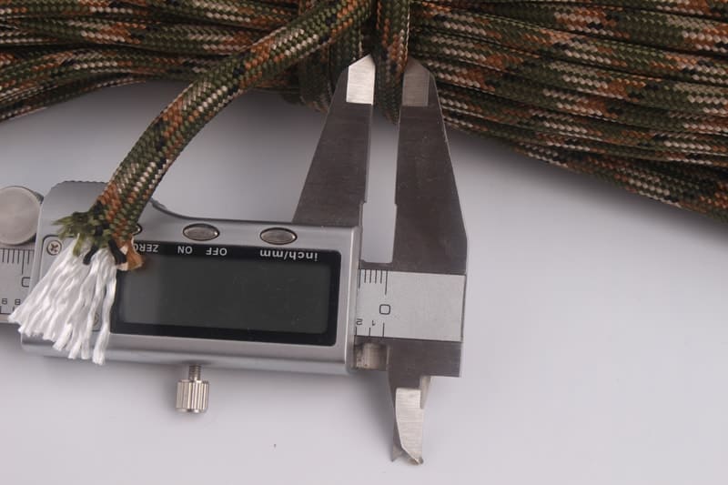 5mm hrubé lano pre magnet fishing kamufláž