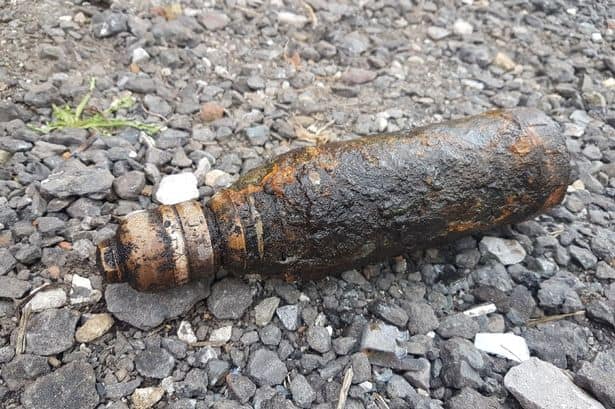120 rokov stará delostrelecká strela nájdená v anglickom meste Rochdale