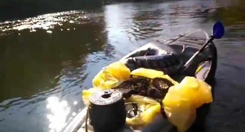 Kajak Magnetfiške tímu