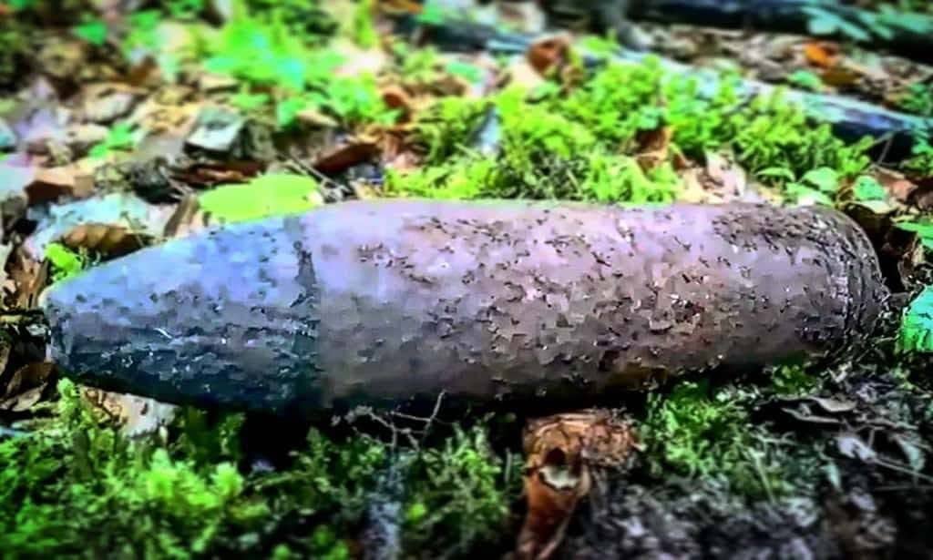 neidentifikovaný magnet fishing nález
