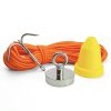 magnet fishing set- lano, hák, magnet a kužel